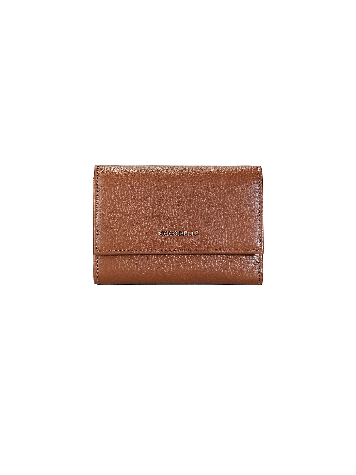 COCCINELLE | Geldbörse METALLIC SOFT | camel
